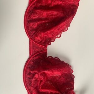 Primark Vibrant Red Lace Bra